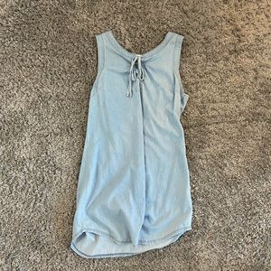 Denim dress